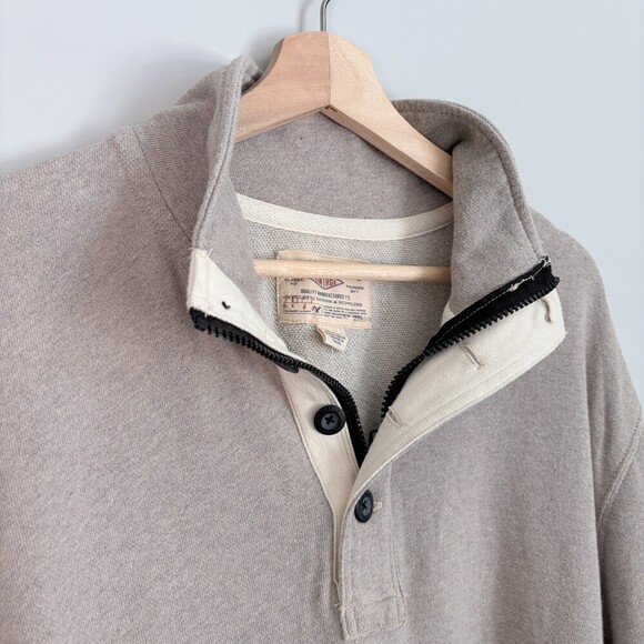 American Eagle Outfitters Other - American Eagle Henley Sweater Gorpcore Zip Button Vintage Line 90s Gray Men's XL